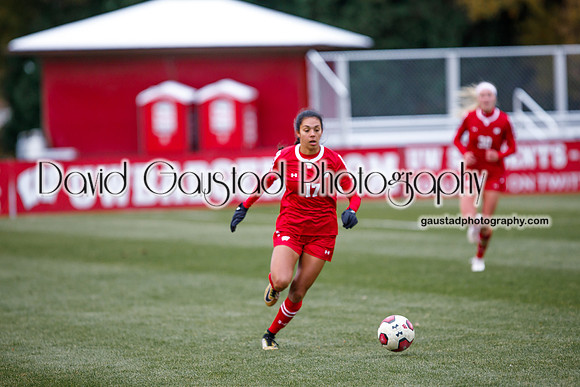 Izzy Verdugo University of Wisconsin Badgers Women's Soccer vs. Ohio State