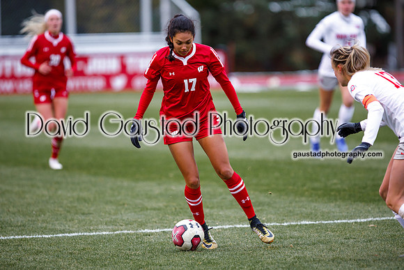 Izzy Verdugo University of Wisconsin Badgers Women's Soccer vs. Ohio State