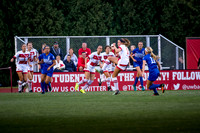 University of Wisconsin Women's Soccer team vs. Kentucky's Women's Soccer Team 08/18/2017