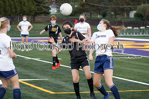 DeForest JV Girl's Soccer vs Monona Grove