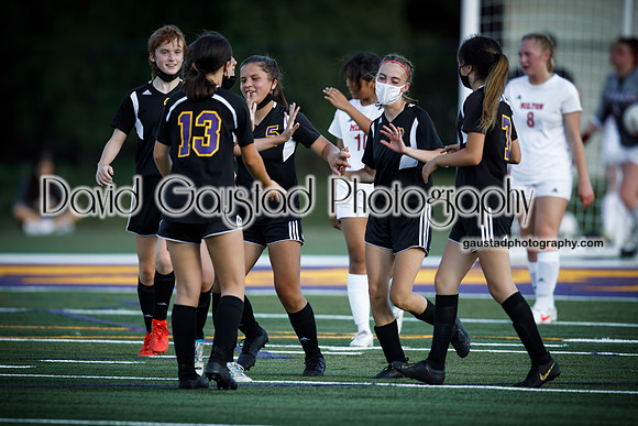 DeForest JV Girl's Soccer vs Milton