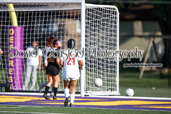 DeForest JV Girl's Soccer vs Milton