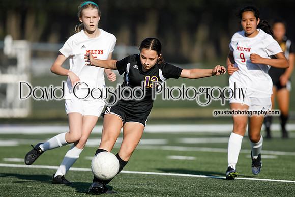 DeForest JV Girl's Soccer vs Milton