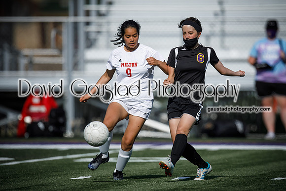DeForest JV Girl's Soccer vs Milton