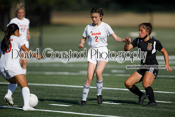 DeForest JV Girl's Soccer vs Milton