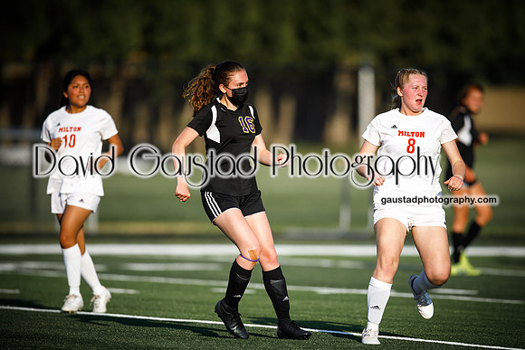 DeForest JV Girl's Soccer vs Milton