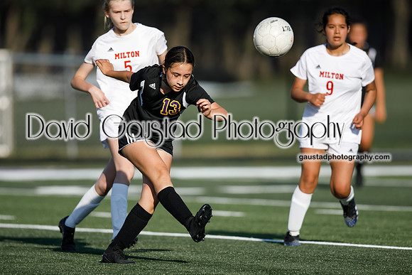 DeForest JV Girl's Soccer vs Milton