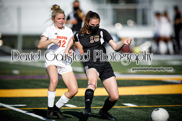DeForest JV Girl's Soccer vs Milton
