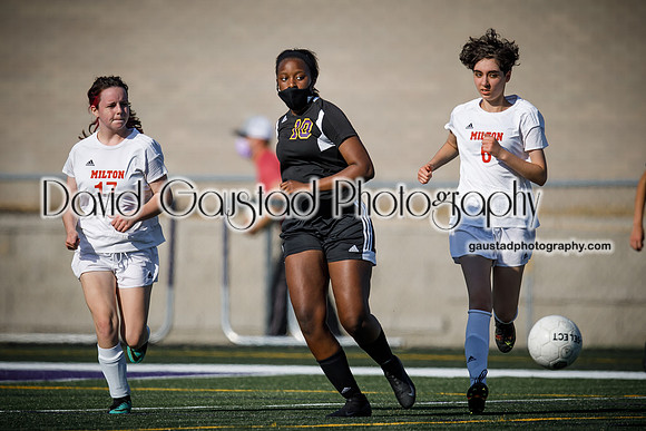 DeForest JV Girl's Soccer vs Milton