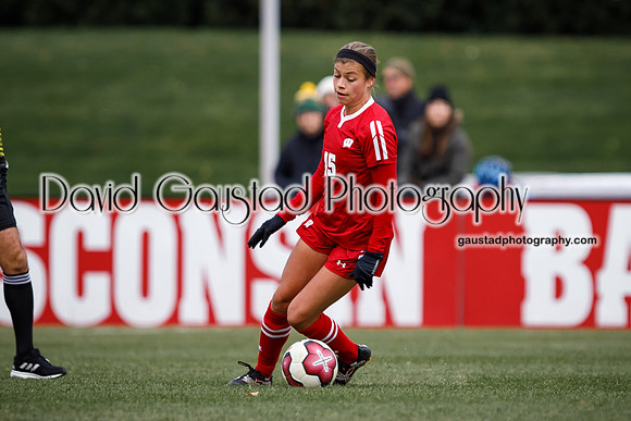 Dani Rhodes University of Wisconsin Badgers Women's Soccer vs. Ohio State