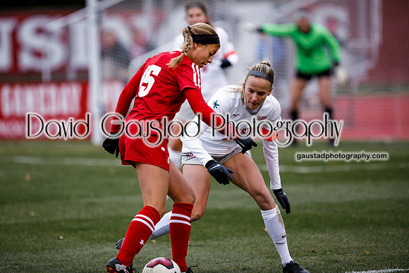 Dani Rhodes University of Wisconsin Badgers Women's Soccer vs. Ohio State