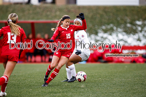 Dani Rhodes University of Wisconsin Badgers Women's Soccer vs. Ohio State