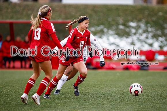 Dani Rhodes University of Wisconsin Badgers Women's Soccer vs. Ohio State