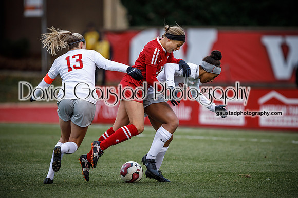 Dani Rhodes University of Wisconsin Badgers Women's Soccer vs. Ohio State