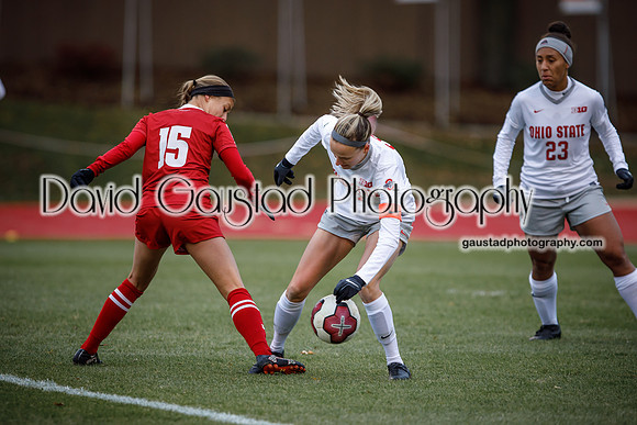Dani Rhodes University of Wisconsin Badgers Women's Soccer vs. Ohio State