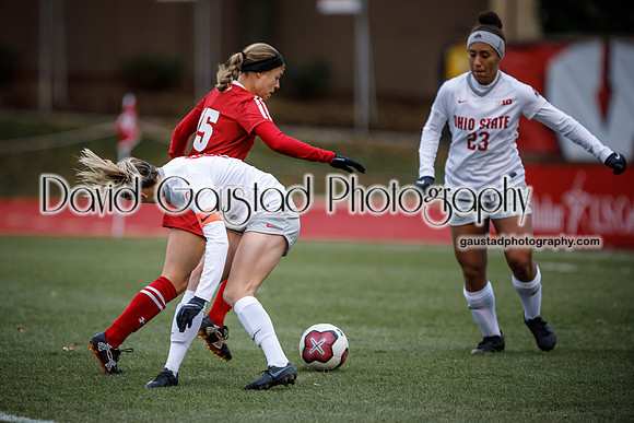 Dani Rhodes University of Wisconsin Badgers Women's Soccer vs. Ohio State