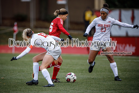 Dani Rhodes University of Wisconsin Badgers Women's Soccer vs. Ohio State