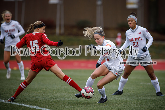 Dani Rhodes University of Wisconsin Badgers Women's Soccer vs. Ohio State