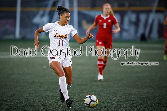 Wisconsin Badgers Women's Soccer team vs. Loyola Ramblers Women's Soccer team