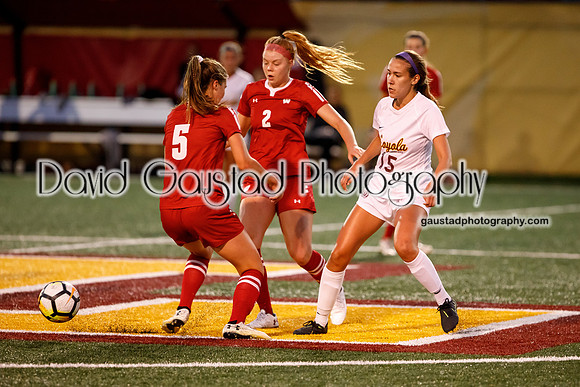 Wisconsin Badgers Women's Soccer team vs. Loyola Ramblers Women's Soccer team