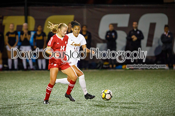 Wisconsin Badgers Women's Soccer team vs. Loyola Ramblers Women's Soccer team