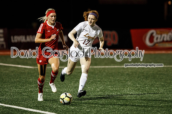 Wisconsin Badgers Women's Soccer team vs. Loyola Ramblers Women's Soccer team