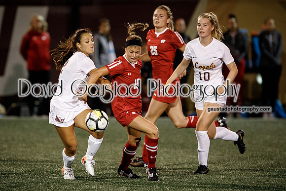 Wisconsin Badgers Women's Soccer team vs. Loyola Ramblers Women's Soccer team