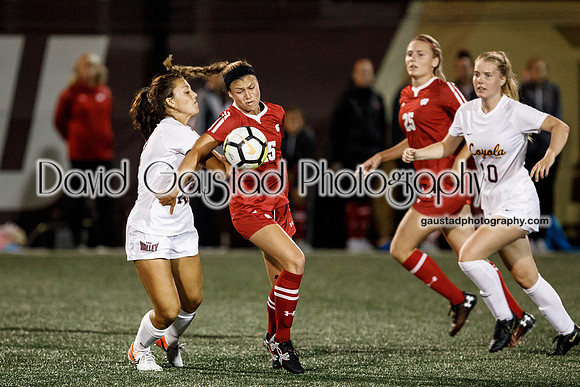 Wisconsin Badgers Women's Soccer team vs. Loyola Ramblers Women's Soccer team