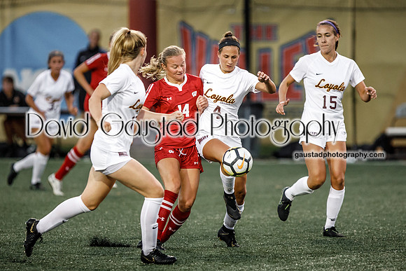 Wisconsin Badgers Women's Soccer team vs. Loyola Ramblers Women's Soccer team