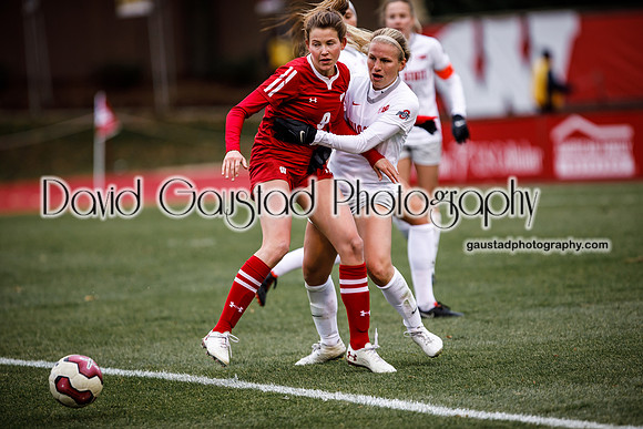 Lauren Rice University of Wisconsin Badgers Women's Soccer vs. Ohio State