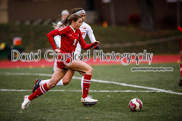 Lauren Rice University of Wisconsin Badgers Women's Soccer vs. Ohio State