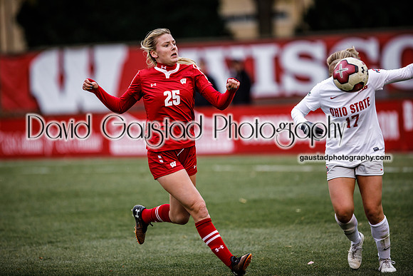 Cammie Murtha University of Wisconsin Badgers Women's Soccer vs. Ohio State