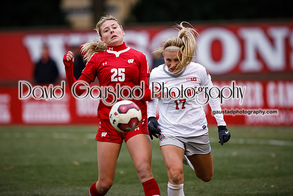 Cammie Murtha University of Wisconsin Badgers Women's Soccer vs. Ohio State