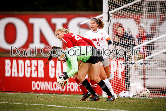 Cammie Murtha University of Wisconsin Badgers Women's Soccer vs. Ohio State
