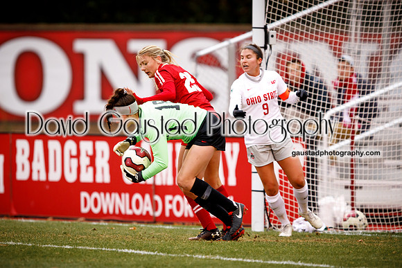 Cammie Murtha University of Wisconsin Badgers Women's Soccer vs. Ohio State