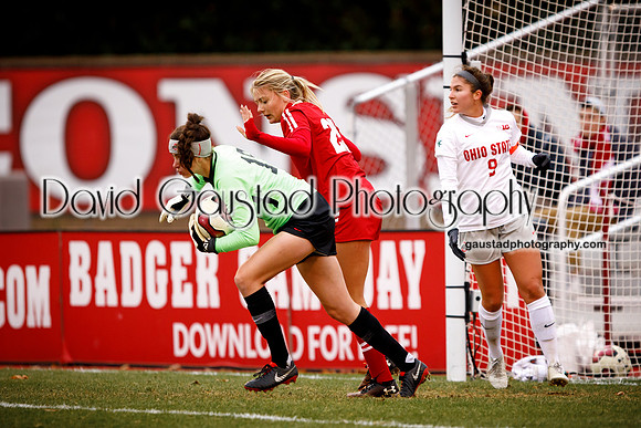 Cammie Murtha University of Wisconsin Badgers Women's Soccer vs. Ohio State