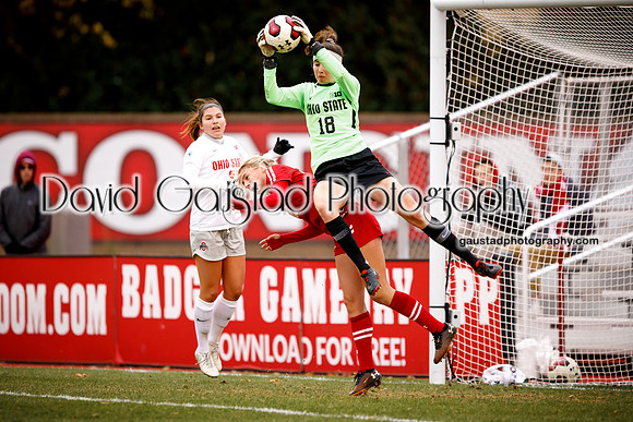 Cammie Murtha University of Wisconsin Badgers Women's Soccer vs. Ohio State