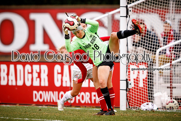 Cammie Murtha University of Wisconsin Badgers Women's Soccer vs. Ohio State