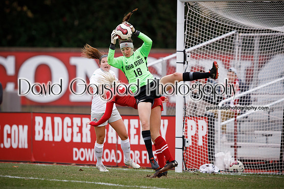 Cammie Murtha University of Wisconsin Badgers Women's Soccer vs. Ohio State