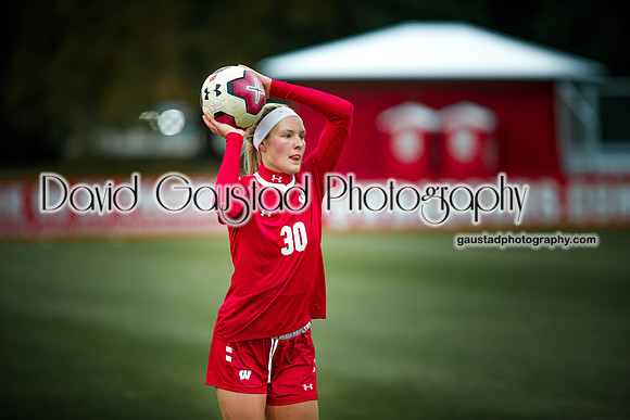 Camryn Biegalski University of Wisconsin Badgers Women's Soccer vs. Ohio State