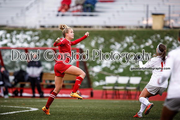 Macy Monticello University of Wisconsin Badgers Women's Soccer vs. Ohio State