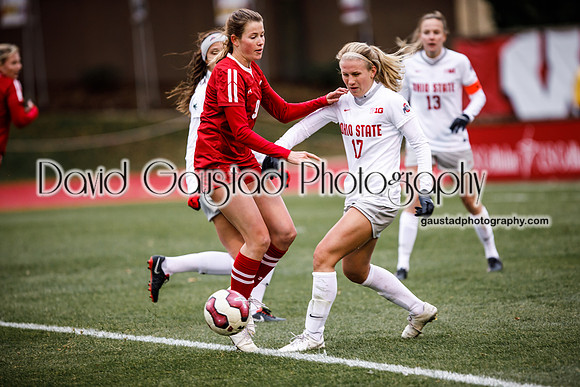 Lauren Rice University of Wisconsin Badgers Women's Soccer vs. Ohio State