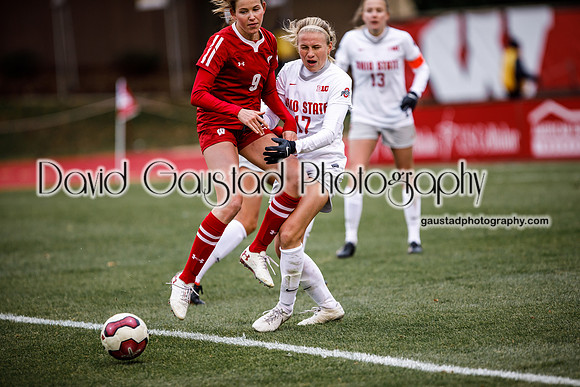 Lauren Rice University of Wisconsin Badgers Women's Soccer vs. Ohio State
