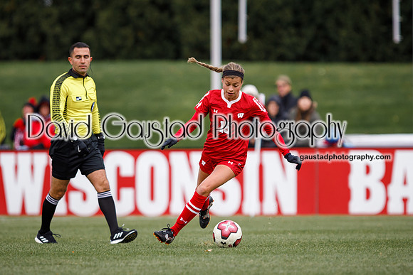Dani Rhodes University of Wisconsin Badgers Women's Soccer vs. Ohio State