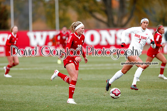 Camryn Biegalski University of Wisconsin Badgers Women's Soccer vs. Ohio State