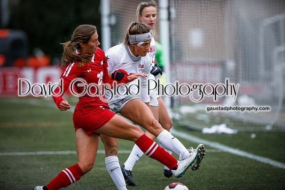 Jordan McNeese University of Wisconsin Badgers Women's Soccer vs. Ohio State