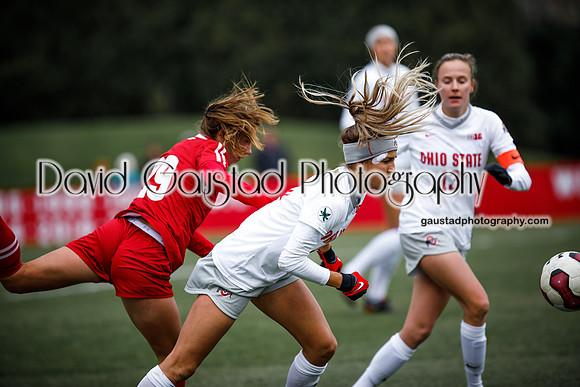 Jordan McNeese University of Wisconsin Badgers Women's Soccer vs. Ohio State