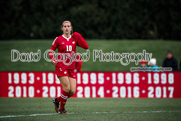 Allie Winterfield University of Wisconsin Badgers Women's Soccer vs. Ohio State