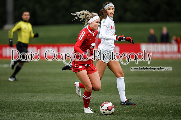 Camryn Biegalski University of Wisconsin Badgers Women's Soccer vs. Ohio State