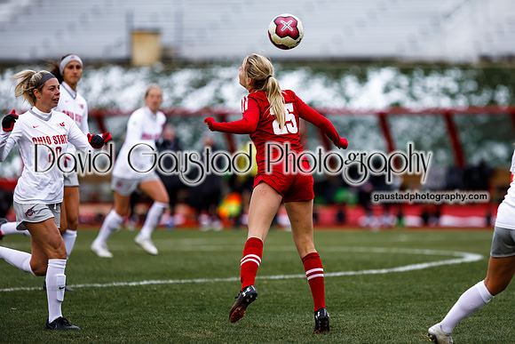 Cammie Murtha University of Wisconsin Badgers Women's Soccer vs. Ohio State